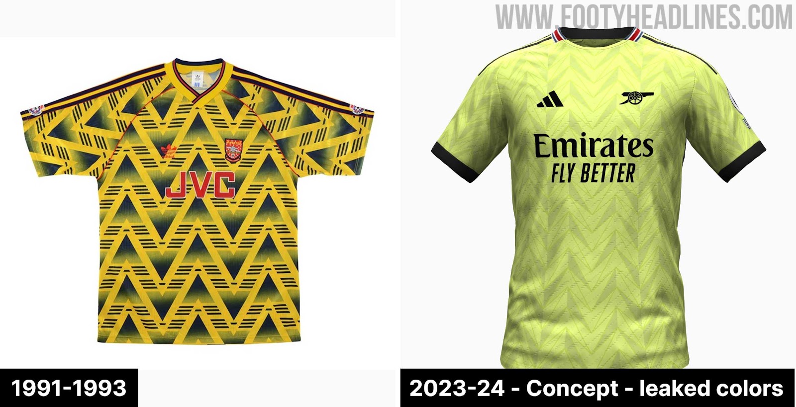 Based On Leaked Colors Arsenal 2324 Away Kit Concept Footy Headlines